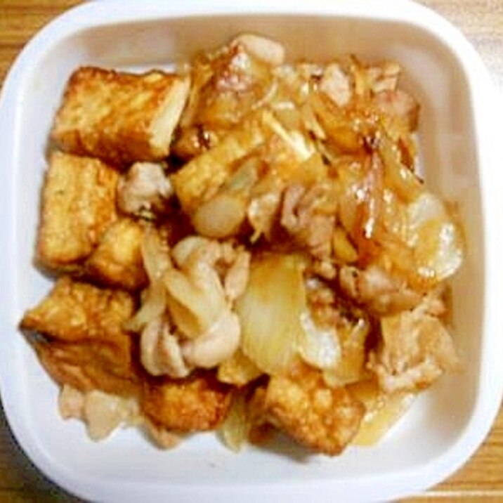 厚揚げと豚こま麺つゆ炒め レシピ 作り方 By Hope77 楽天レシピ 厚揚げと豚こま麺つゆ炒め レシピ 作り方 By Hope77 楽天レシピ